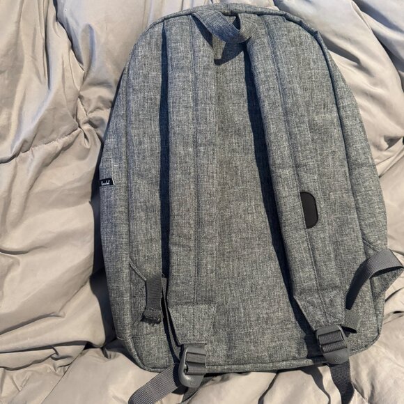 Herschel Pop Quiz Backpack 22L Raven Crosshatch Gray - Picture 5 of 14